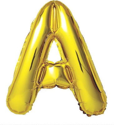 Ballon Folie Buchstabe Gold 40cm