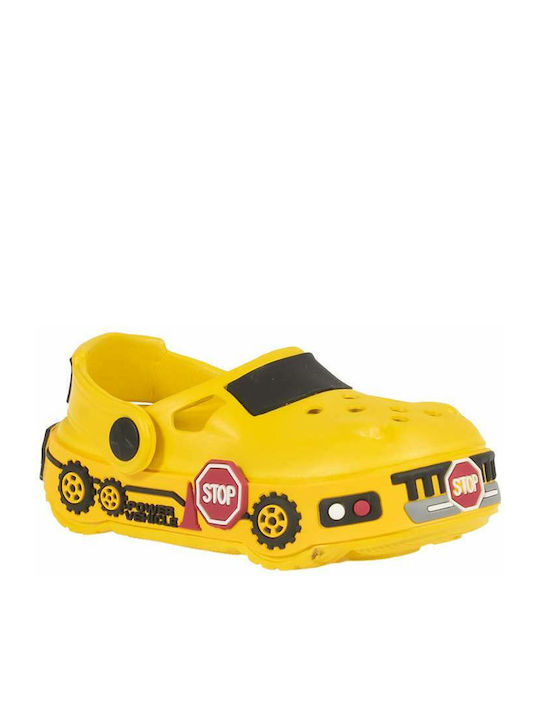 Beppi Kids Beach Clogs Yellow