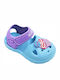 Children's Beach Shoes Light Blue Cupcake