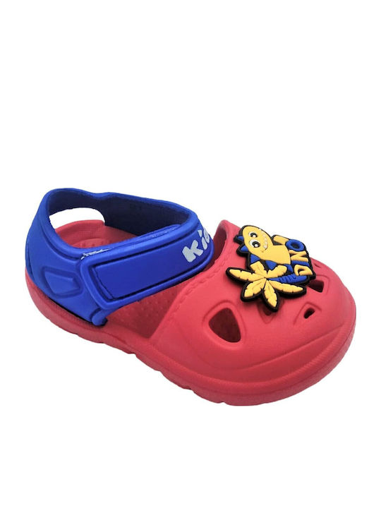 Giardino D'Oro Dino Children's Beach Shoes Red