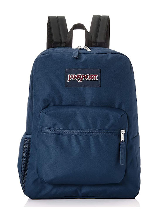 Jansport Cross Town Ghiozdan Școlar de Spate Școala gimnazială- liceu în culoarea Albastru 26Litri