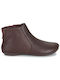 Camper Leather Women's Ankle Boots Brown