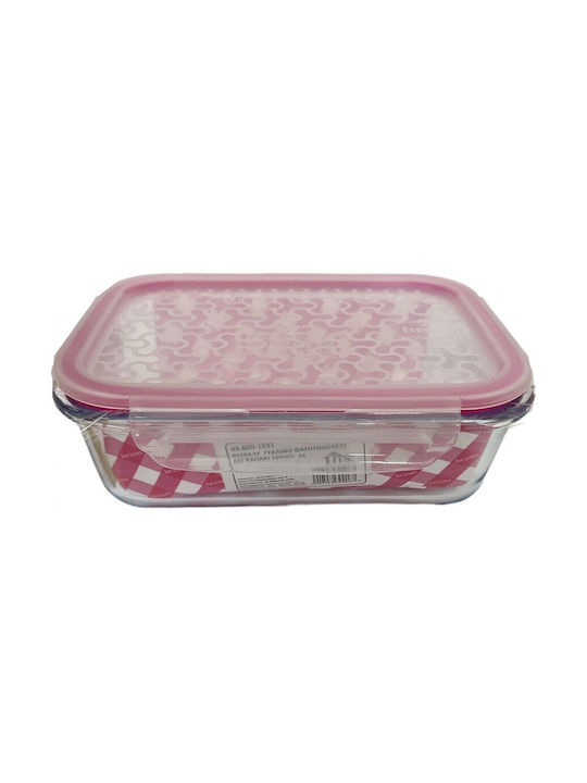 Glass Lunch Box Transparent 1040ml