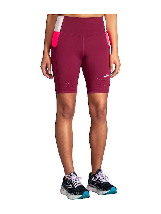 Method 8 Training Women's Capri Leggings Burgundy