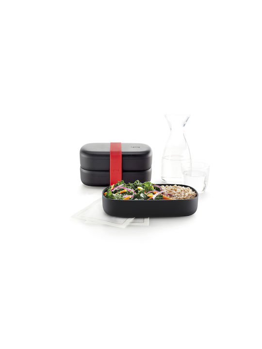 Lekue Plastic Lunch Box Black 1000ml