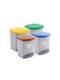 Araven Plastic Waste Bin with Pedal 25lt
