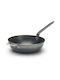 De Buyer Outdoor Blue Steel Wok made of Carbon Steel with Non-Stick Coating 32cm
