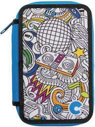 Carioca 3 Pencil Case Full Multicolored