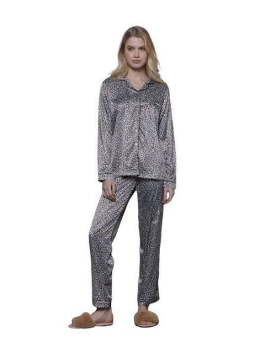 Noidinotte Winter Women's Pyjama Set Satin