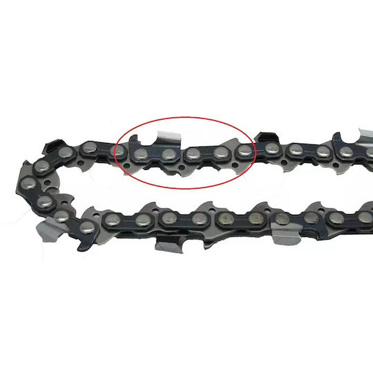 Visco Parts 258-66ΔΓ Верига за моторен трион с Разстояние .325", Дебелина на водачите .058"-1.5мм & Брой водачи 66E