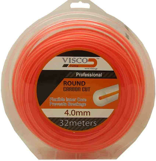 Visco Parts 4034 Μεσινέζα Στρογγυλή Μήκους 32m και Πάχους 4mm