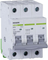 Noark Αυτόματη Ασφάλεια Τριπολική AC Noark Αυτόματη Ασφάλεια Τριπολική AC