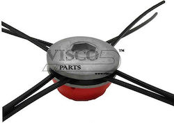 Visco Parts Κεφαλή Χωρίς Κλειδί 8 Εξόδων