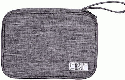 19x12x3,5εκ Kabeltasche Gray