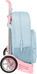 Safta School Trolley Bag Blue L30xW14xH46cm