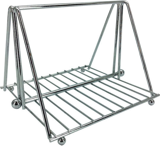 General Trade Държач за салфетки Метална Сребрист 18x18x14см 24328122 General Trade Държач за салфетки Метална Сребрист 18x18x14см 24328122