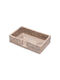 Caspari Napkin Holder White HG01W