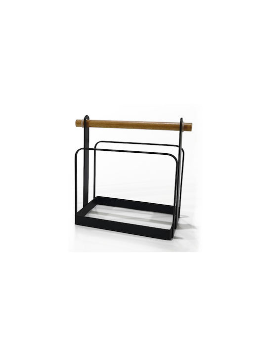 General Trade Χαρτοπετσετοθήκη Μεταλλική Μαύρη 14.5x10.5x16cm 24328322