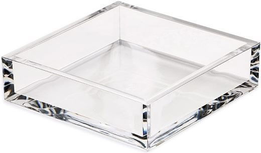 Caspari Държач за салфетки Пластмасова Прозрачна 19x19x6см HL02