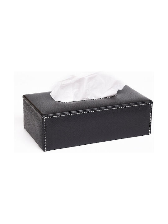 BagCity Θήκη για Χαρτομάντηλα Μαύρη 22.5x11.5x7cm XLTIS01