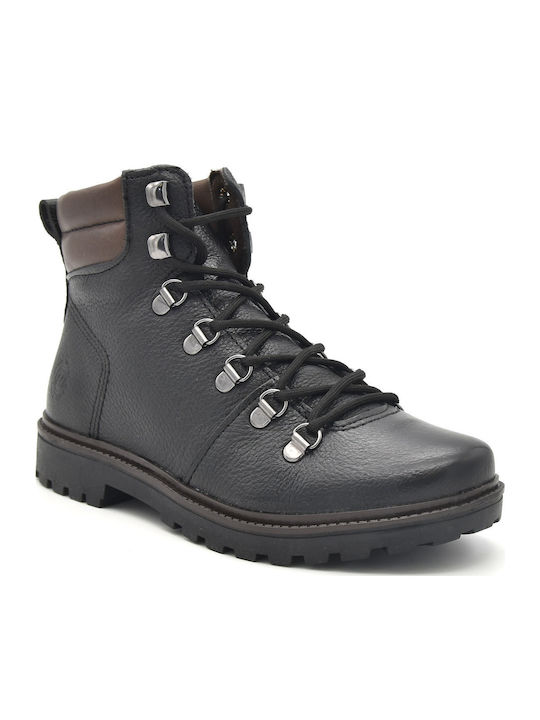 Pegada Leather Women's Ankle Boots Black