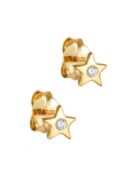 Earrings made of Gold 14K