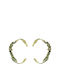 Kalliope Earrings Hoops Gold Plated