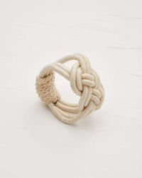 Pennie Napkin Ring Brown 1pcs