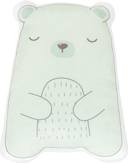 Kikka Boo Dekokissen für Wiege Bear With Me Grün 30x30cm