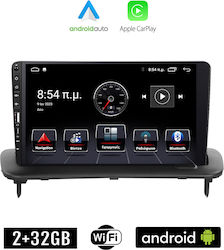 Kirosiwa Car-Audiosystem für Volvo C30 2006-2013 (Bluetooth/USB/WiFi/GPS/Apple-Carplay/Android-Auto) mit Touchscreen 9"