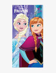 Frozen District Kids Beach Towel Blue Frozen 140x70cm