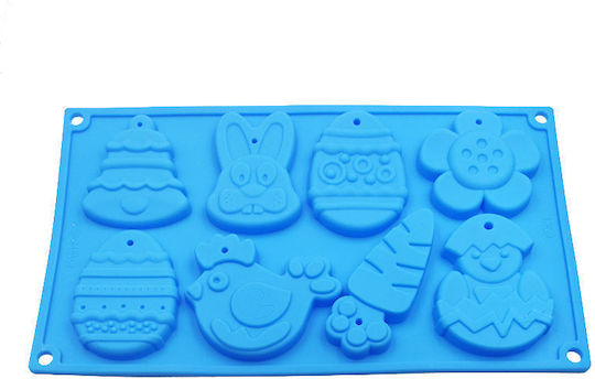 Sugar Love Formă de Patiserie Bomboane de Ciocolată din Silicon 8 Locuri 26.5x16.5x2buc 1buc