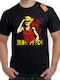 Rock Deal T-shirt Ein Stück Schwarz Baumwolle