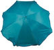 THerianos Beach Umbrella Diameter 2m Blue