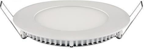 Horoz Electric Rund Vertieft LED Panel 9W mit Natürliches Weiß Licht 4200K