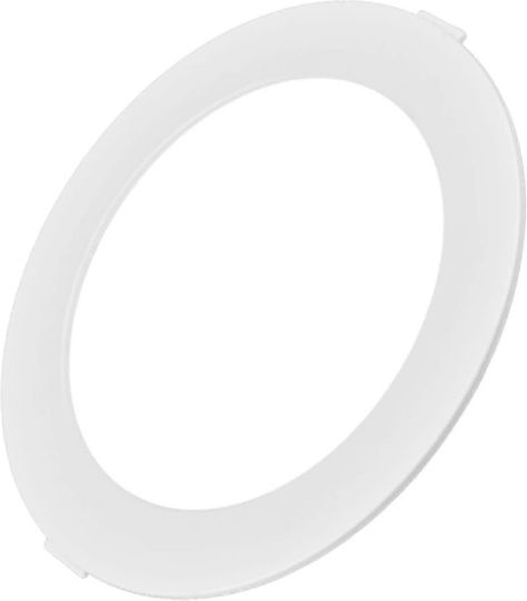 Braytron Στρογγυλό Χωνευτό LED Panel 12W με Ψυχρό Λευκό Φως 6400K 15.5εκ.