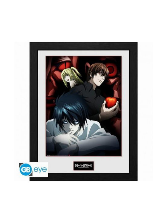 GB eye Death Note - Light, L and Misa Frame 41x41cm