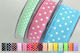 Kappa Decor Fabric Ribbon Polka Dot Pink 25mm 18m 1pcs