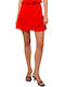 SunsetGo! Julianne Monochrome Set cu Fustă Mini în culoarea Roșu