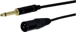 GBC XLR male - 6.3mm male 10m 14.1701.10