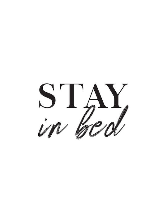 Walls Αφίσα Stay In Bed 20x15cm