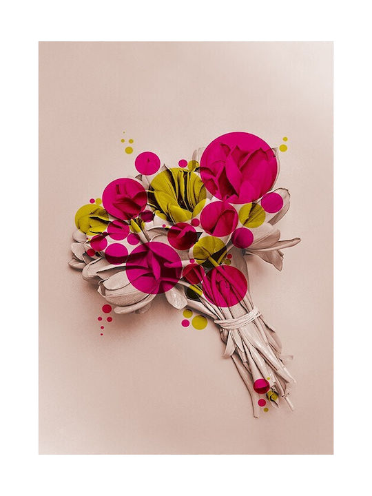 Walls Poster Bouquet With Tulips 15x20cm