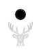 Walls Poster Deer WALLS 106333 02 09 015 020 15x20cm