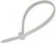KSS CV100 Пластмасови Кабелни Аксесоари 100mmx2.5mm в Бял Цвят 100 бр