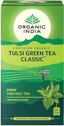 Organic India Πράσινο Τσάι 25 Φακελάκια με Άρωμα Τούλσι Organic India Πράσινο Τσάι 25 Φακελάκια με Άρωμα Τούλσι