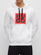 Hugo Boss Men's Sweatshirt with Hood White