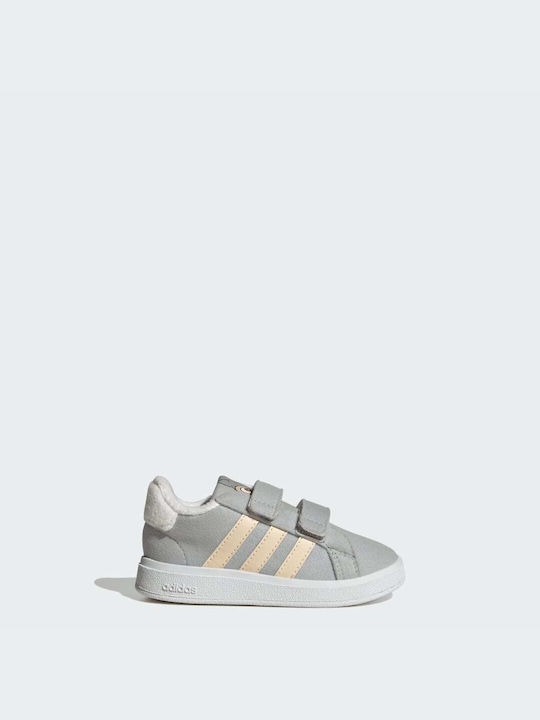 Adidas Παιδικά Sneakers mit Klettverschluss Gray ->
