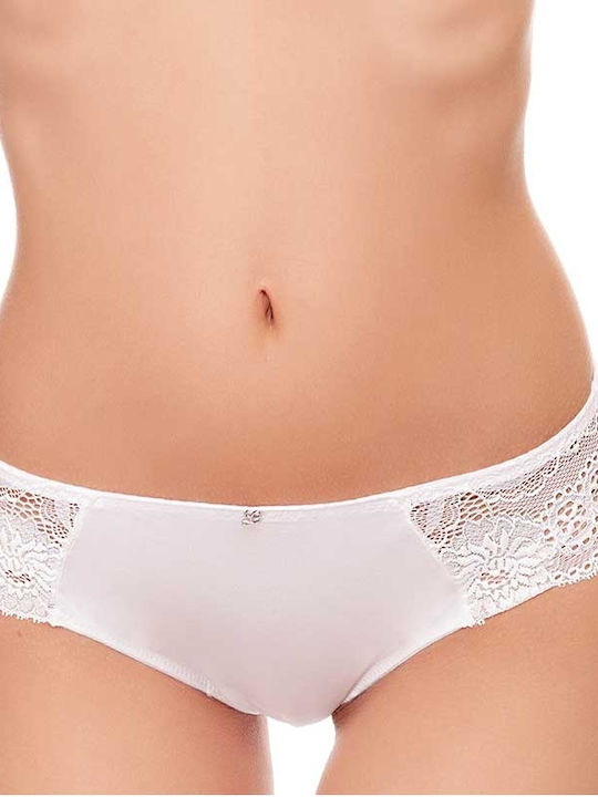 Leilieve Women's Brazil with Lace White