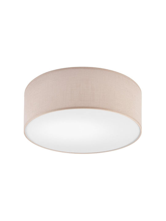 Lamkur Deckenleuchte 35cm Beige mit Fassung E27