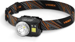 Videx GW-483216 Στεγανός Επαναφορτιζόμενος Φακός Κεφαλής LED 550lm